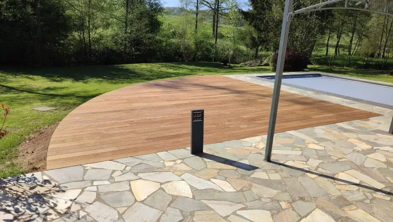 menuiserie extérieure terrasse en bois